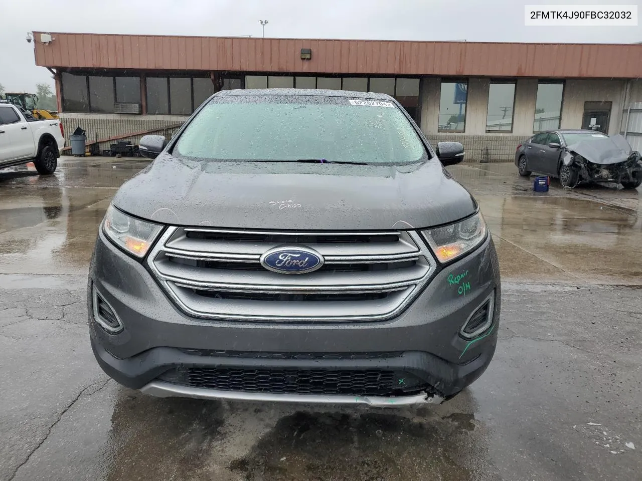 2015 Ford Edge Sel VIN: 2FMTK4J90FBC32032 Lot: 62282704