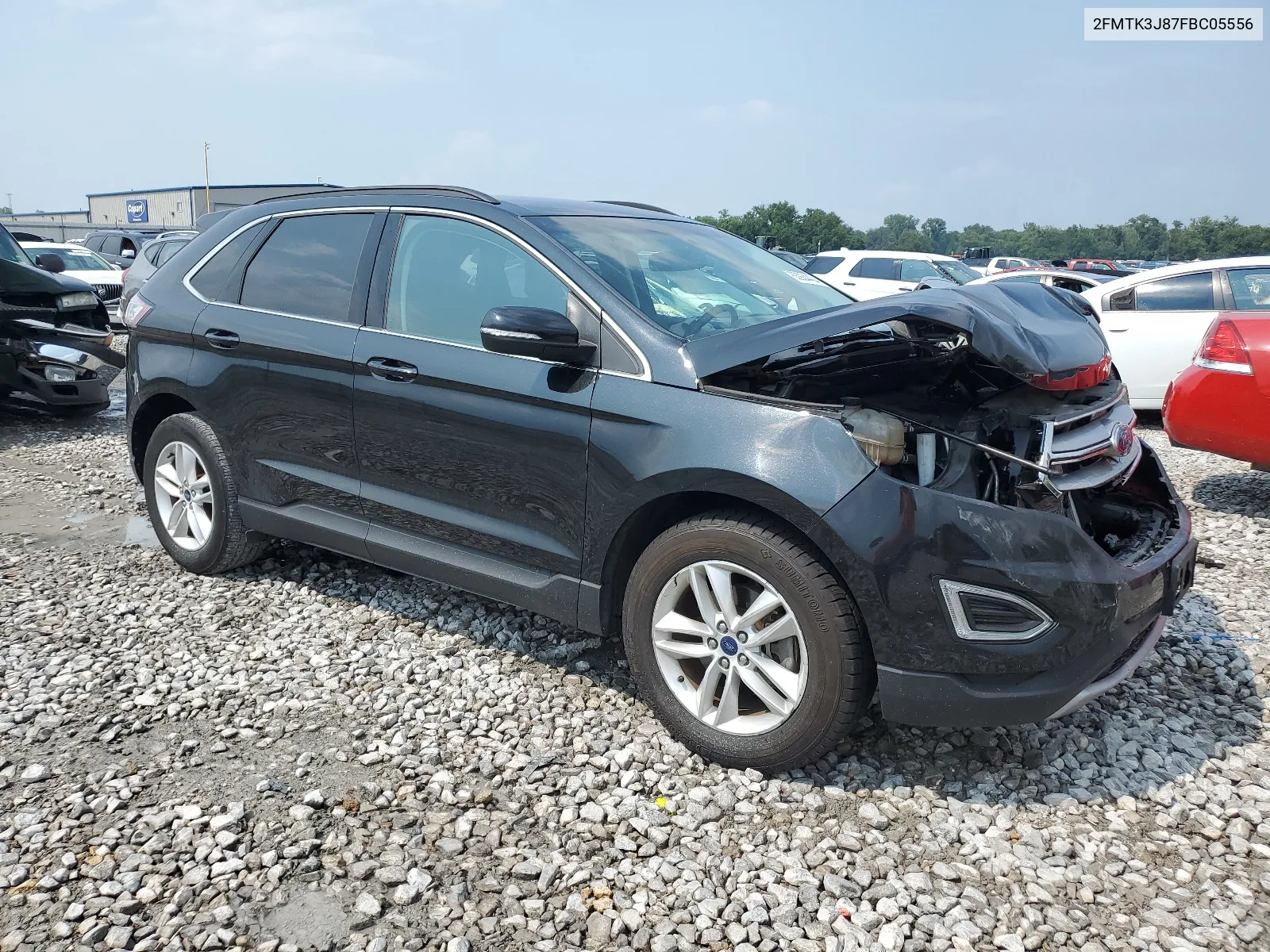 2015 Ford Edge Sel VIN: 2FMTK3J87FBC05556 Lot: 63934404