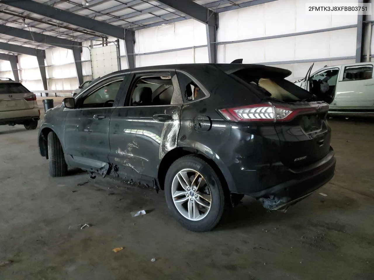 2FMTK3J8XFBB03751 2015 Ford Edge Sel