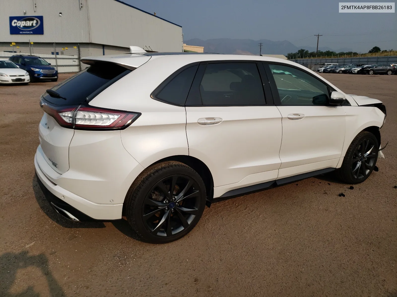 2FMTK4AP8FBB26183 2015 Ford Edge Sport