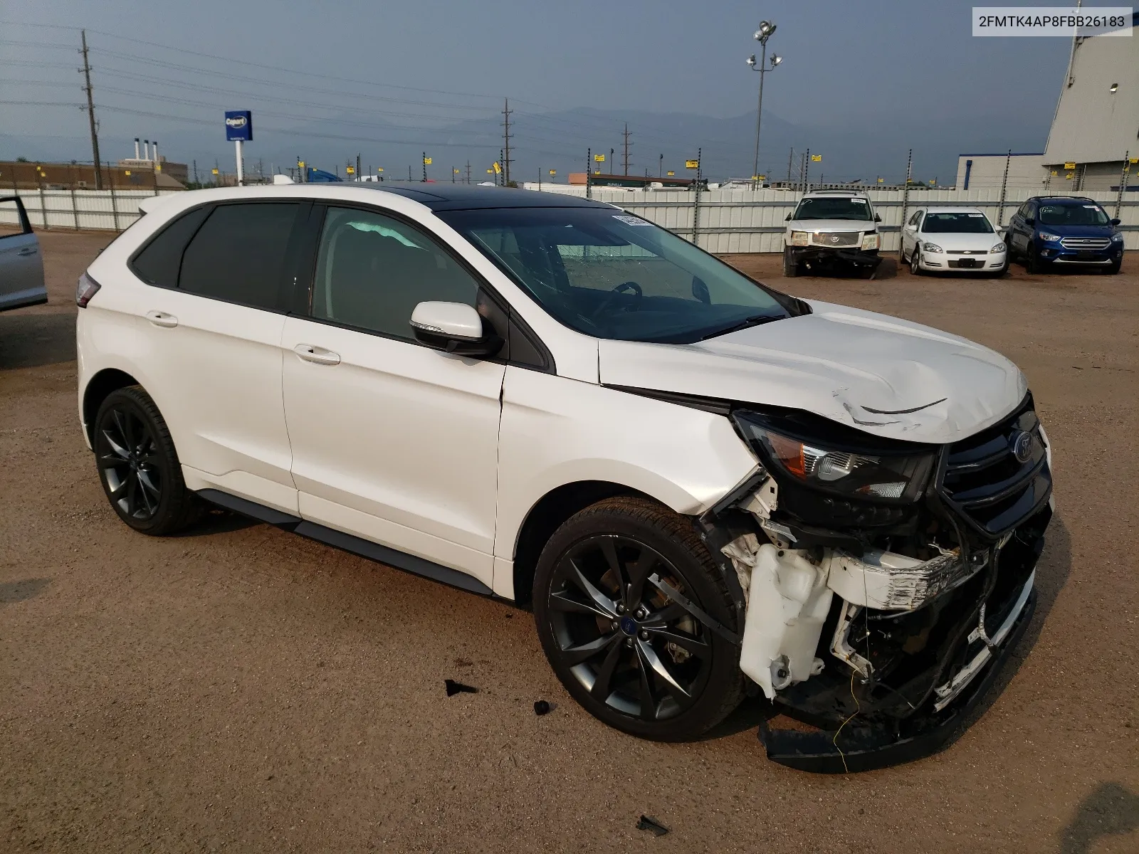 2FMTK4AP8FBB26183 2015 Ford Edge Sport