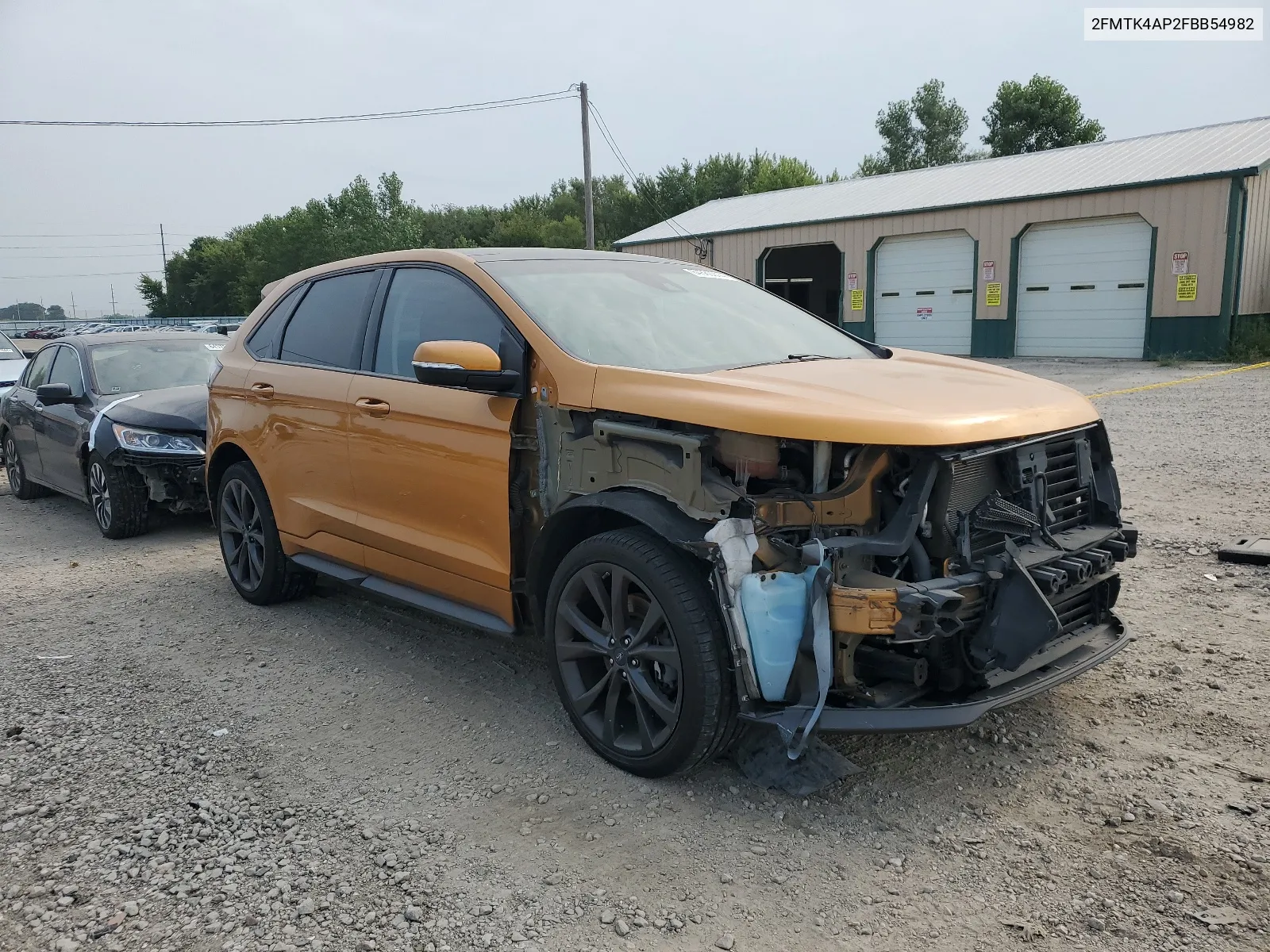 2FMTK4AP2FBB54982 2015 Ford Edge Sport