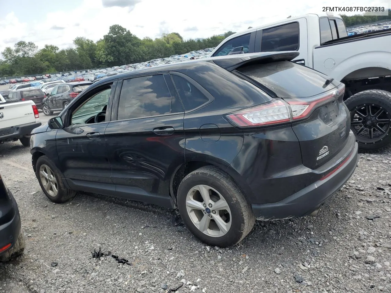 2015 Ford Edge Se VIN: 2FMTK4G87FBC27313 Lot: 65174444