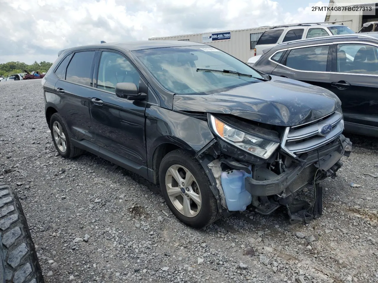 2FMTK4G87FBC27313 2015 Ford Edge Se