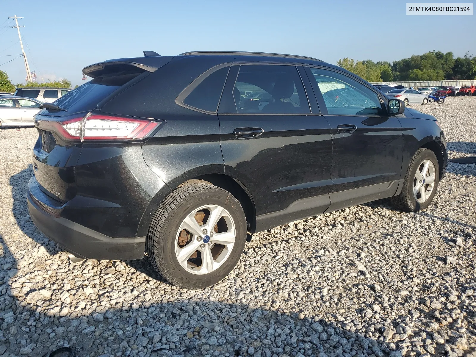 2FMTK4G80FBC21594 2015 Ford Edge Se