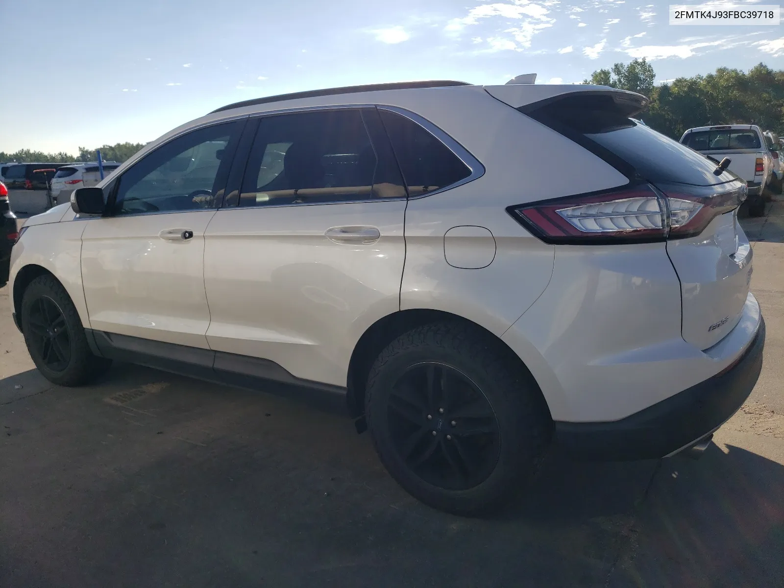 2015 Ford Edge Sel VIN: 2FMTK4J93FBC39718 Lot: 66898174