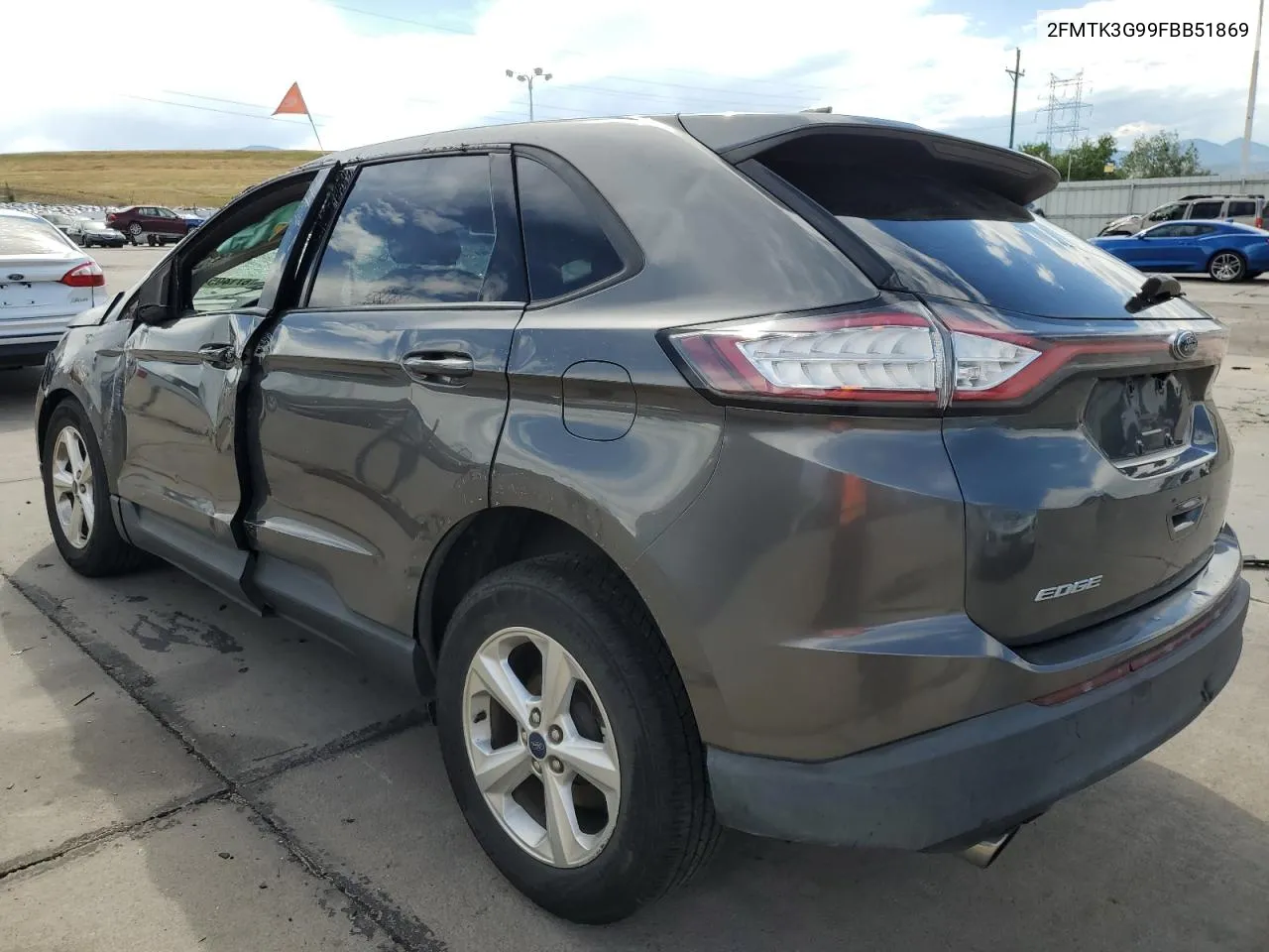 2FMTK3G99FBB51869 2015 Ford Edge Se