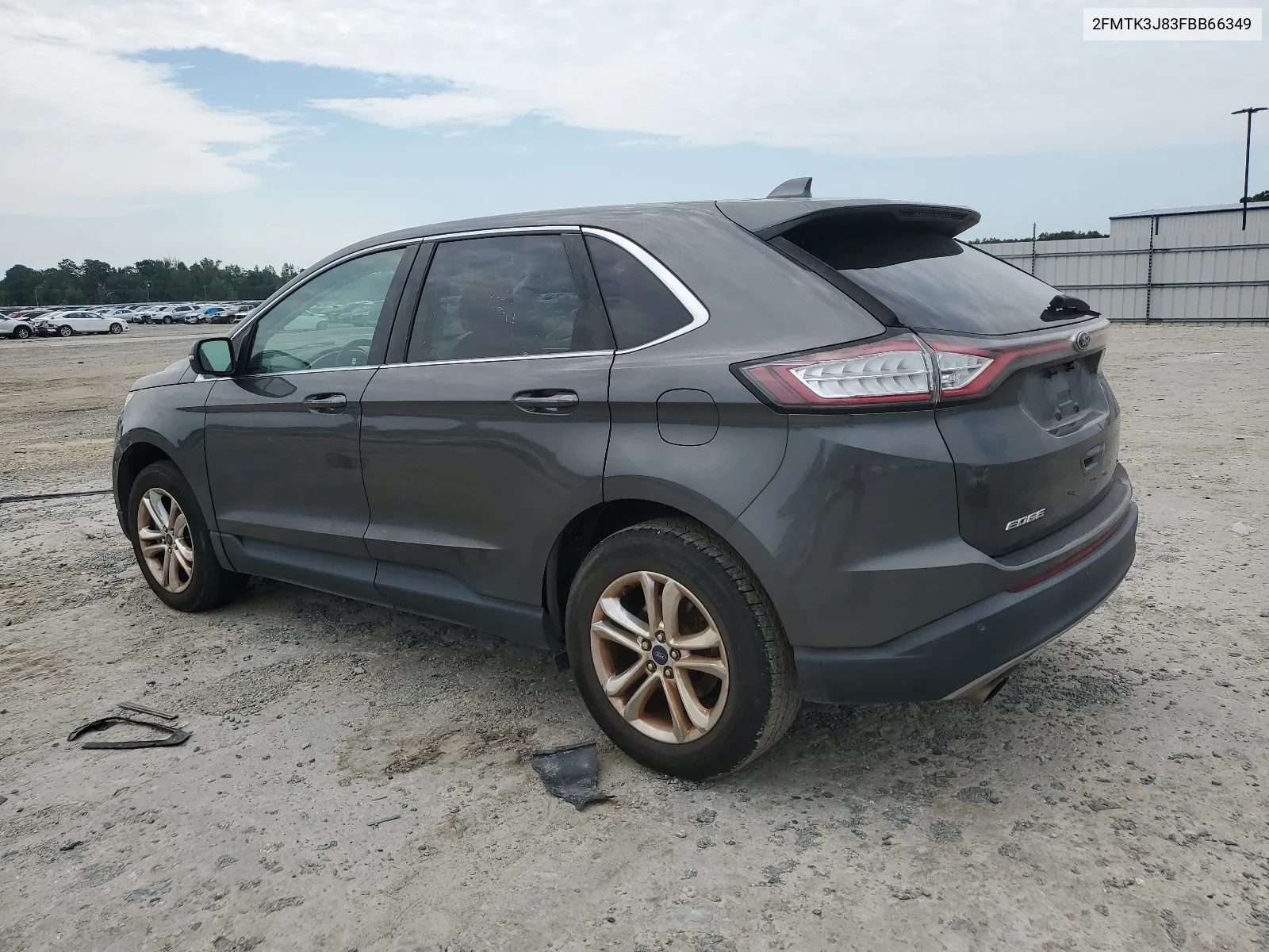 2015 Ford Edge Sel VIN: 2FMTK3J83FBB66349 Lot: 67215984