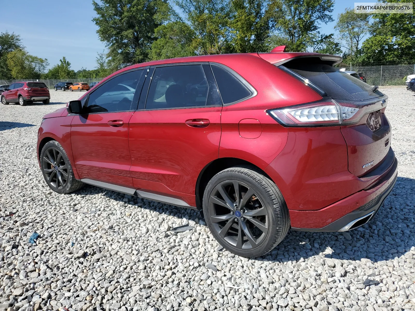 2FMTK4AP6FBB90576 2015 Ford Edge Sport