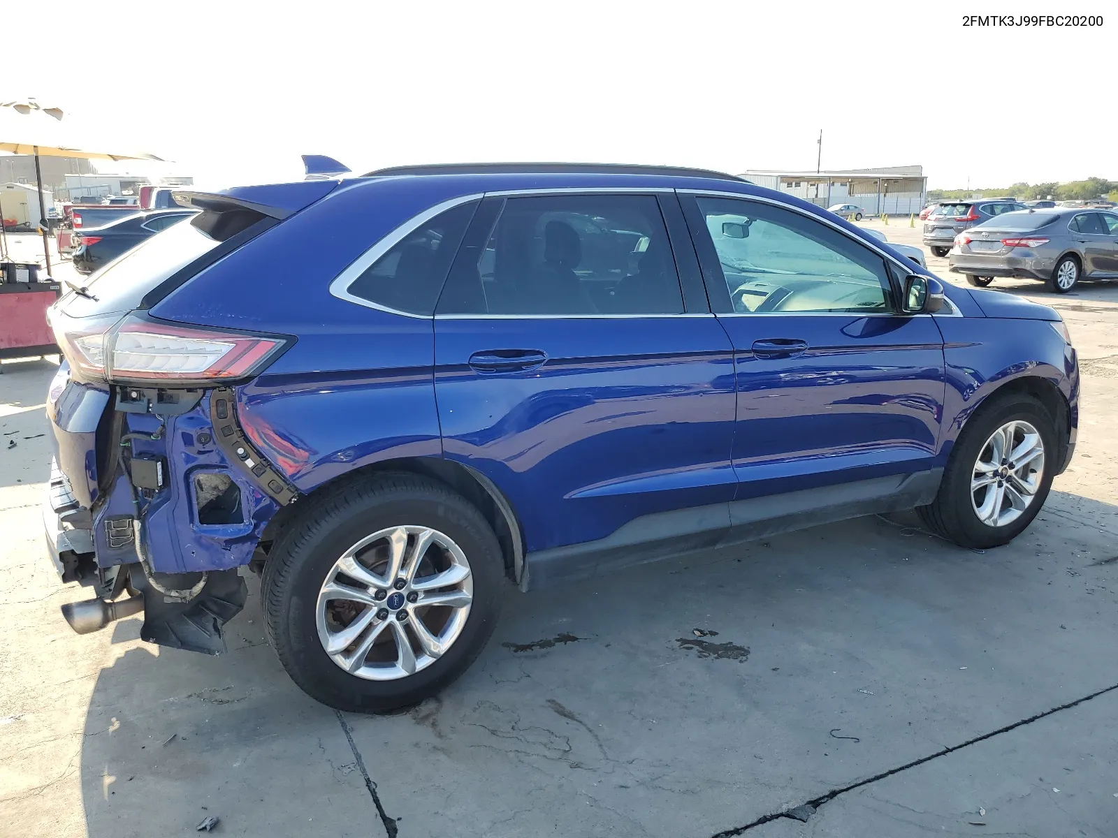 2015 Ford Edge Sel VIN: 2FMTK3J99FBC20200 Lot: 67499384