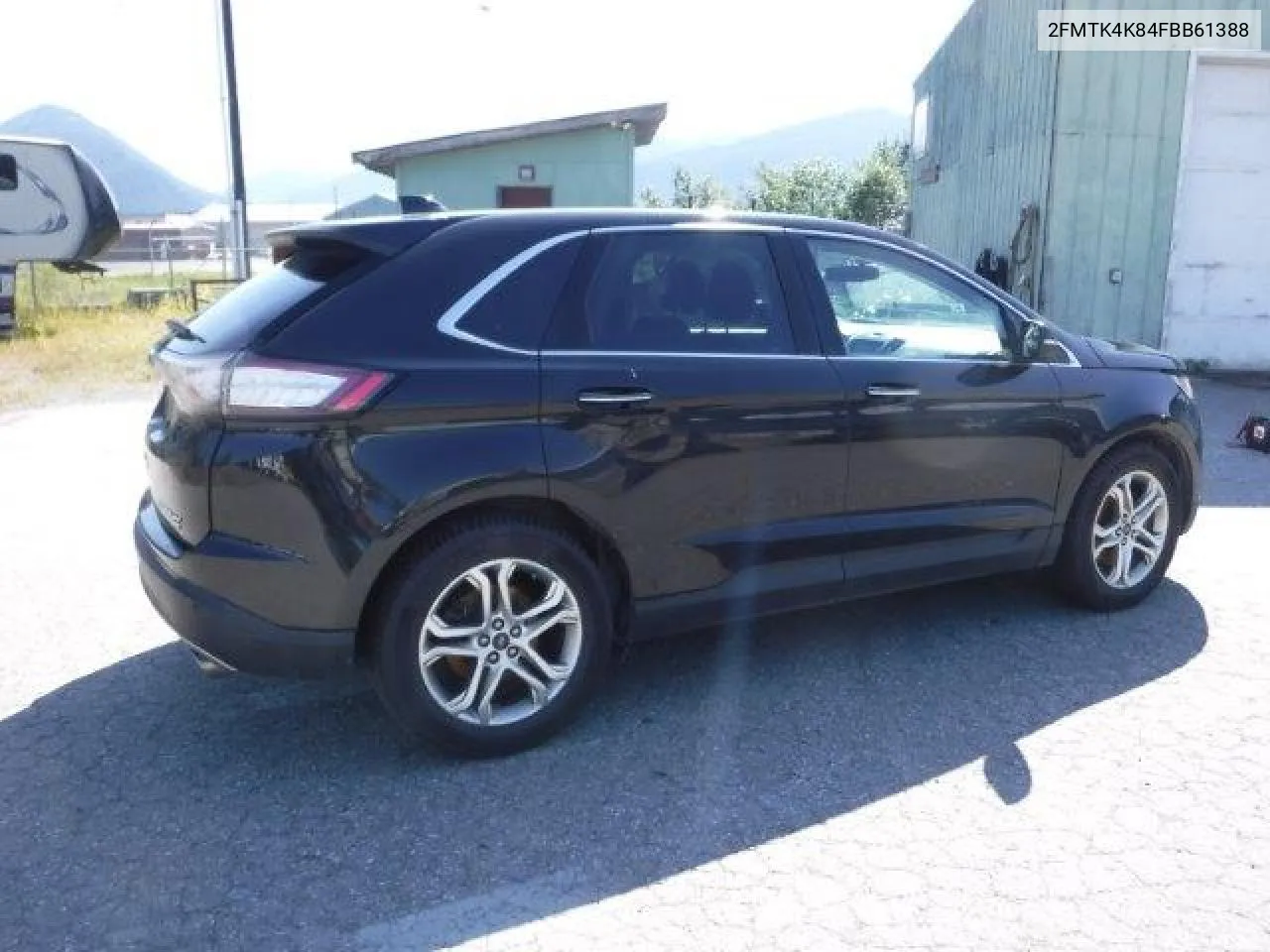 2015 Ford Edge Titanium VIN: 2FMTK4K84FBB61388 Lot: 67705964