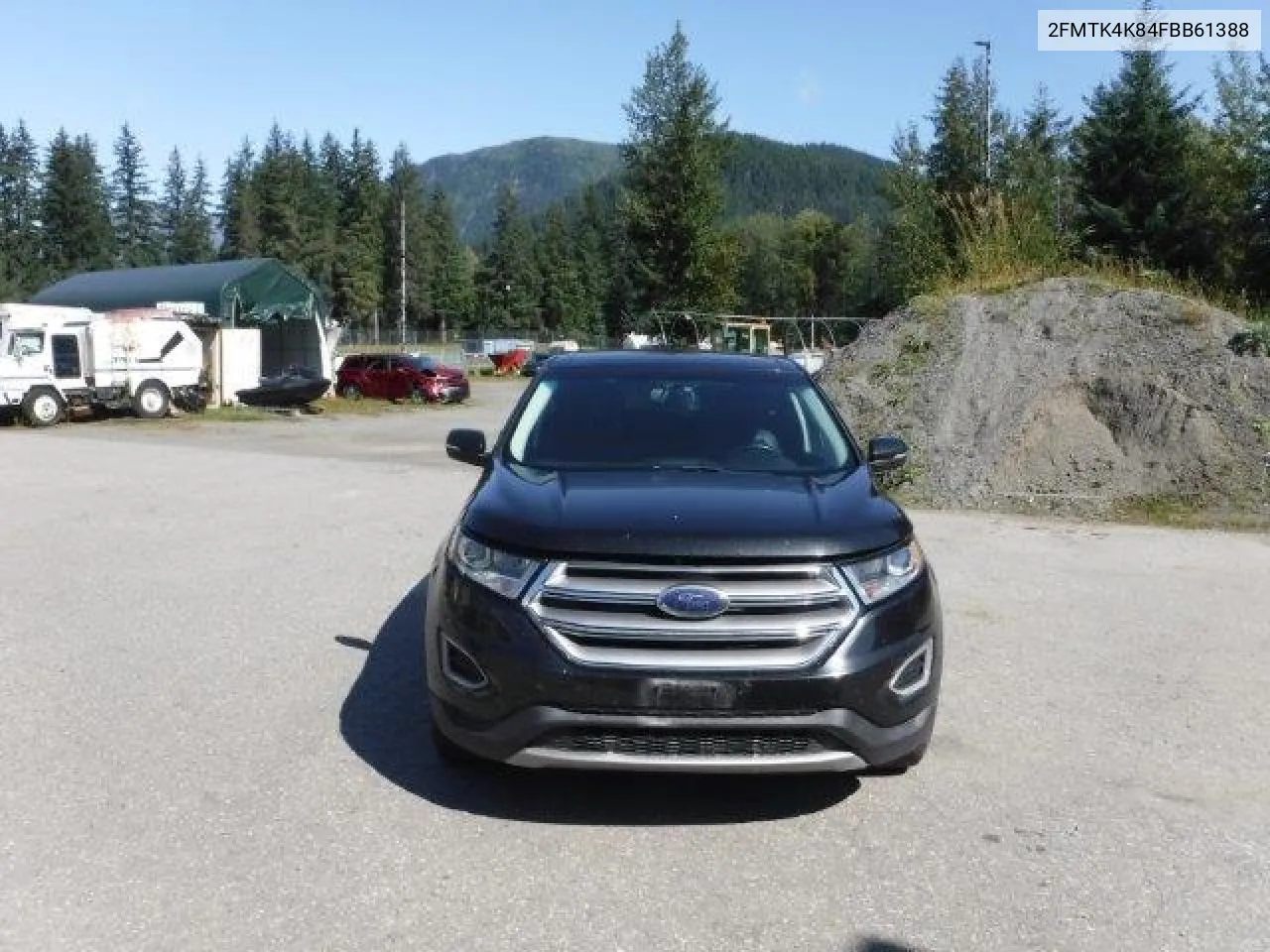 2015 Ford Edge Titanium VIN: 2FMTK4K84FBB61388 Lot: 67705964