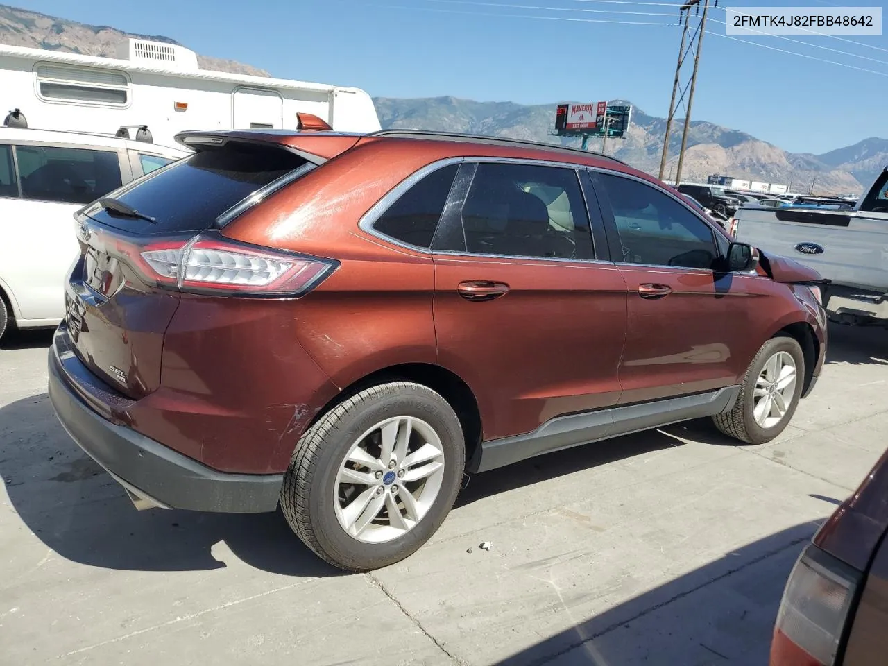 2FMTK4J82FBB48642 2015 Ford Edge Sel