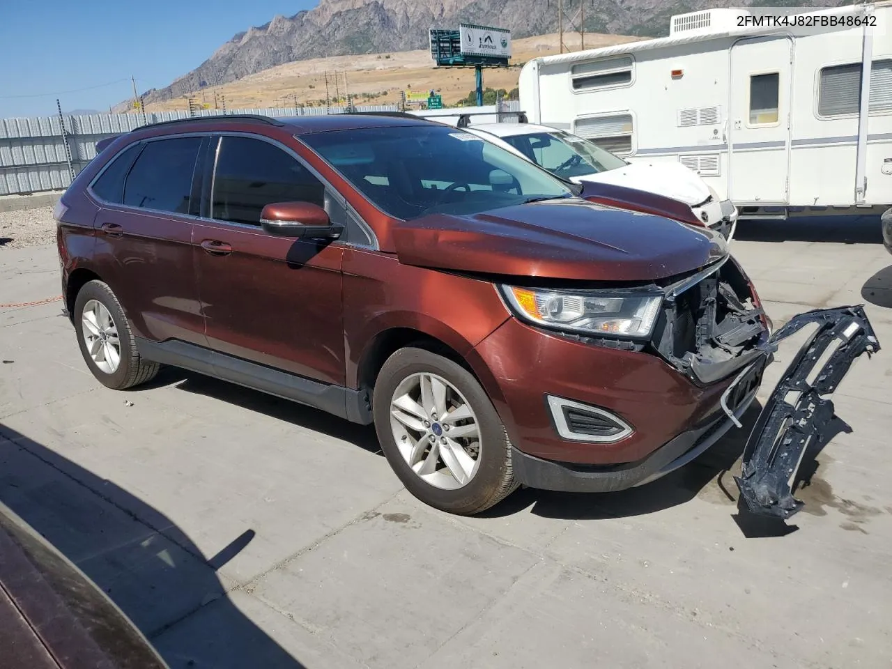 2FMTK4J82FBB48642 2015 Ford Edge Sel