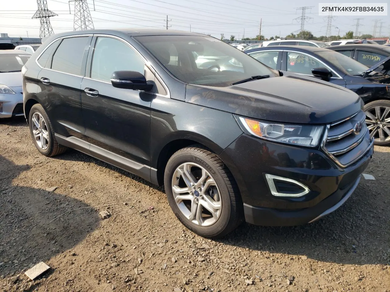 2FMTK4K92FBB34635 2015 Ford Edge Titanium