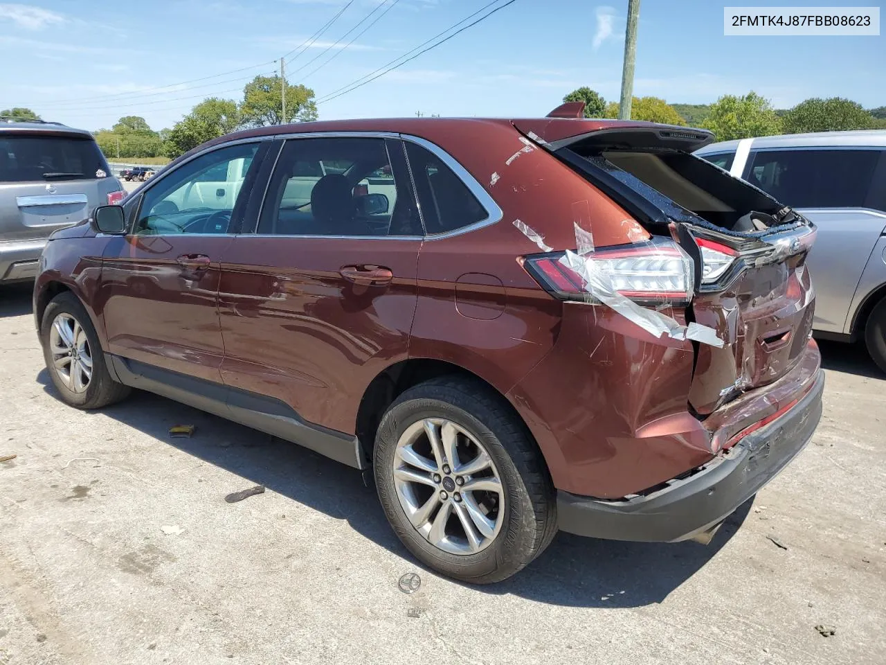 2015 Ford Edge Sel VIN: 2FMTK4J87FBB08623 Lot: 68344464