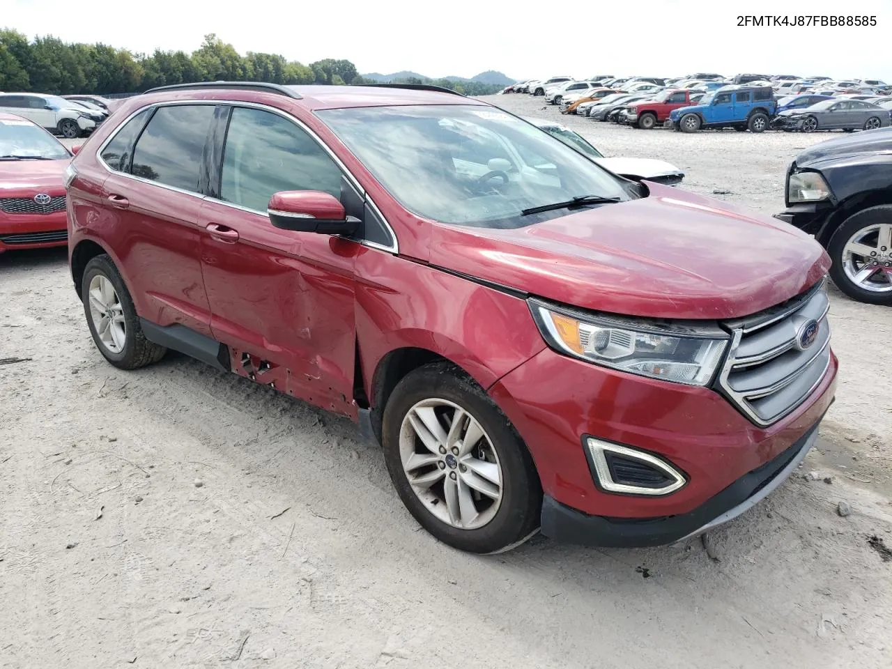 2FMTK4J87FBB88585 2015 Ford Edge Sel