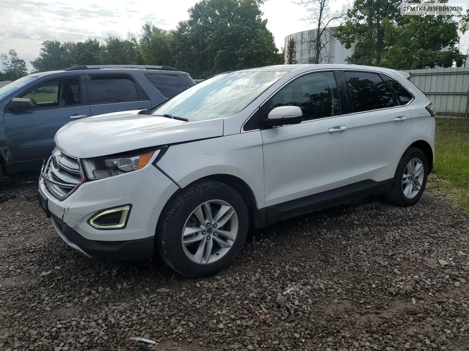 2015 Ford Edge Sel VIN: 2FMTK4J93FBB63076 Lot: 68570434