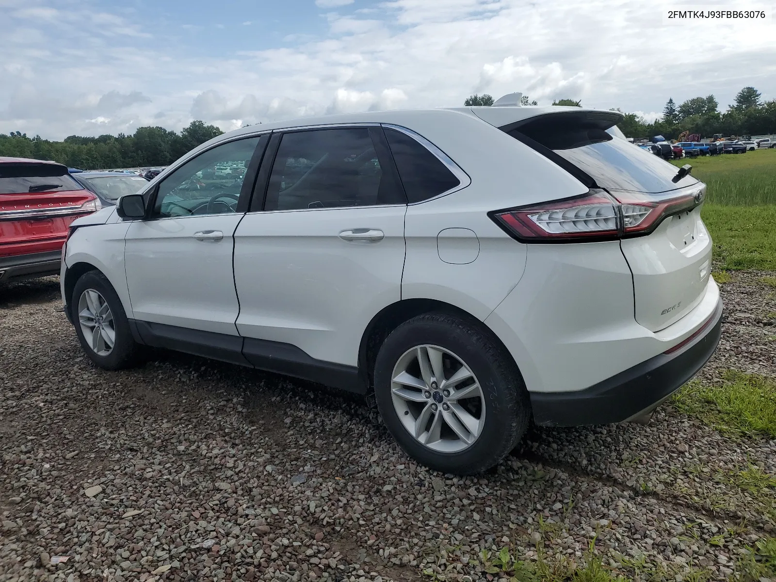 2015 Ford Edge Sel VIN: 2FMTK4J93FBB63076 Lot: 68570434