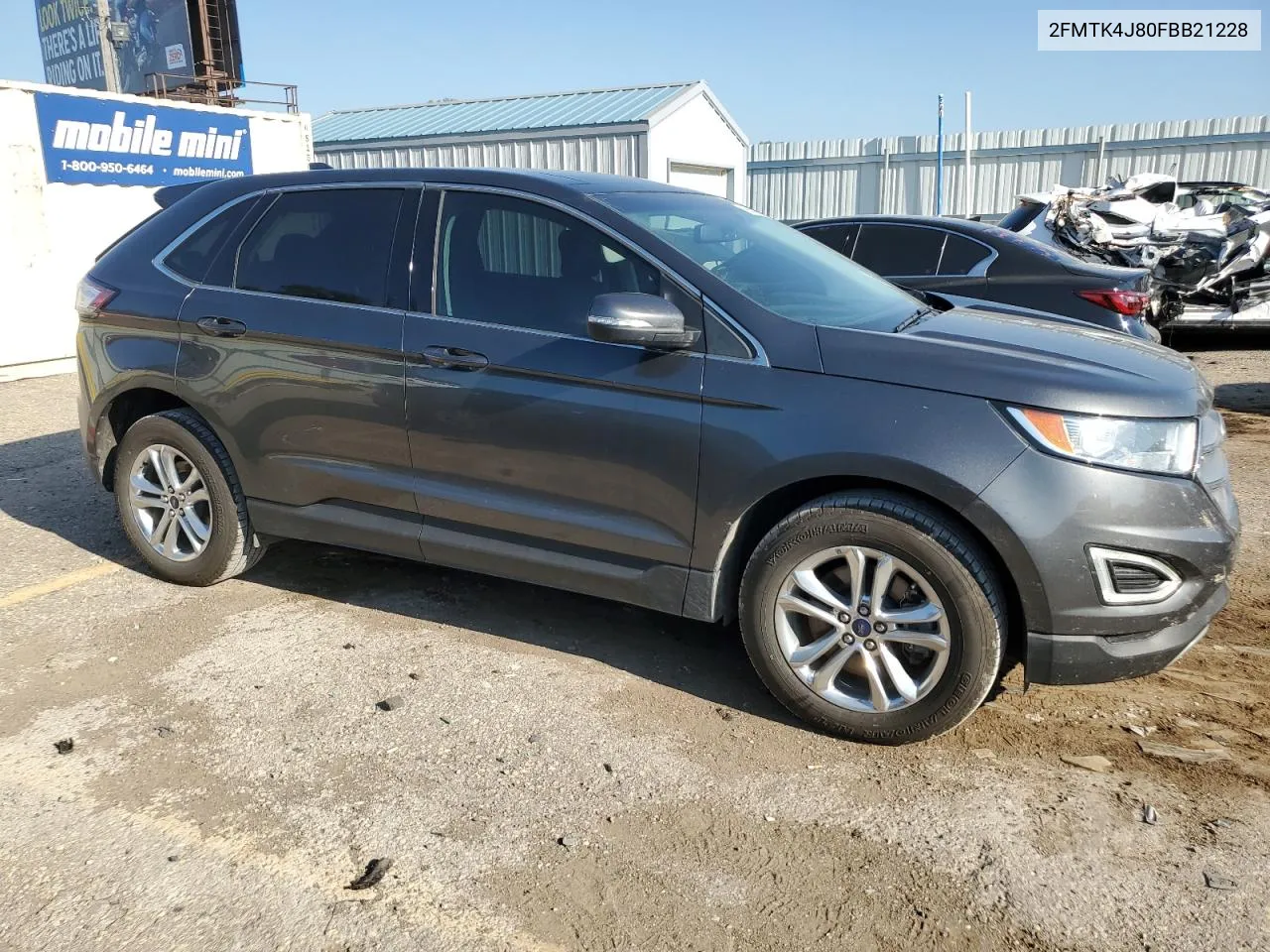 2FMTK4J80FBB21228 2015 Ford Edge Sel