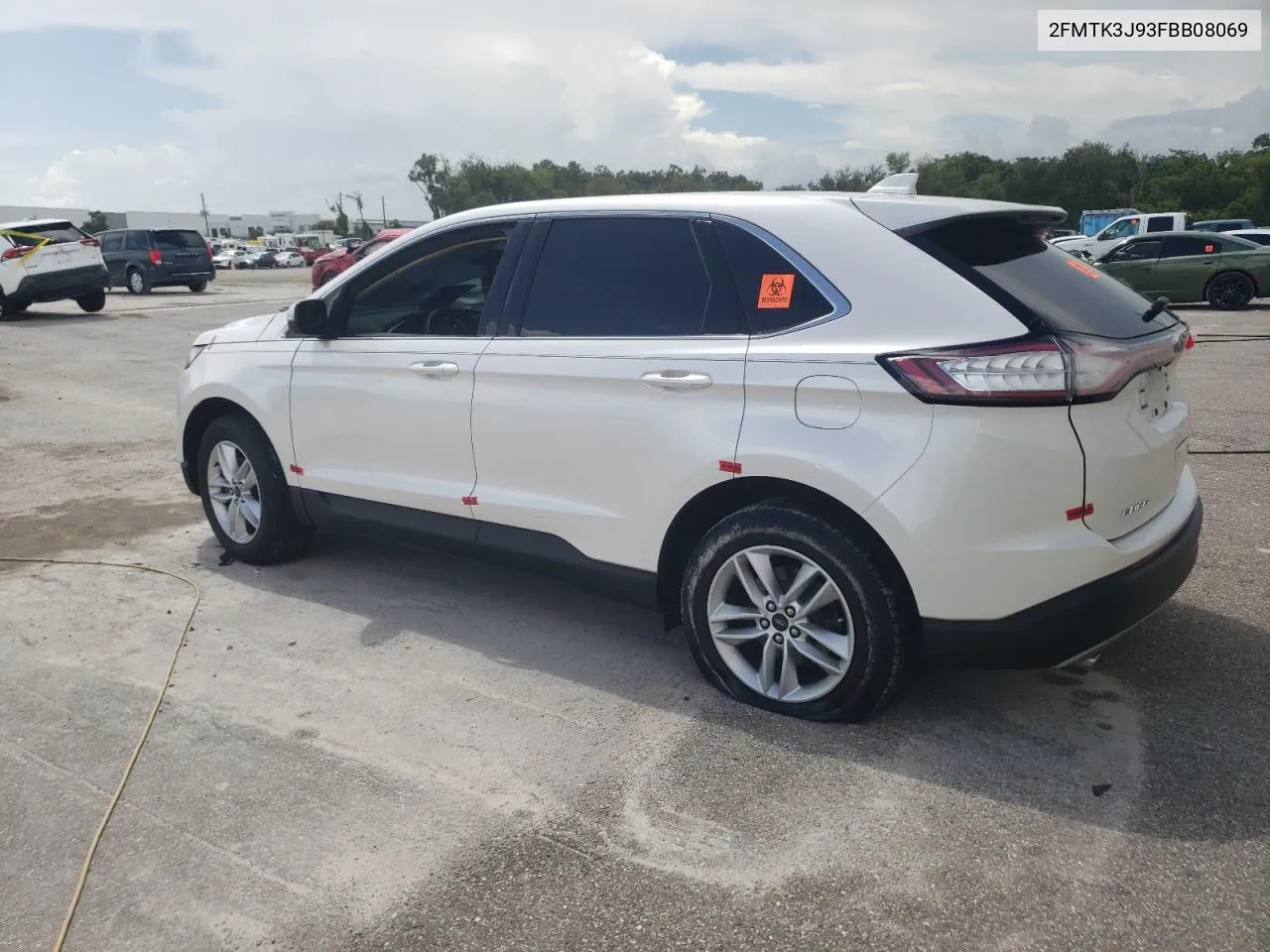 2015 Ford Edge Sel VIN: 2FMTK3J93FBB08069 Lot: 70470014