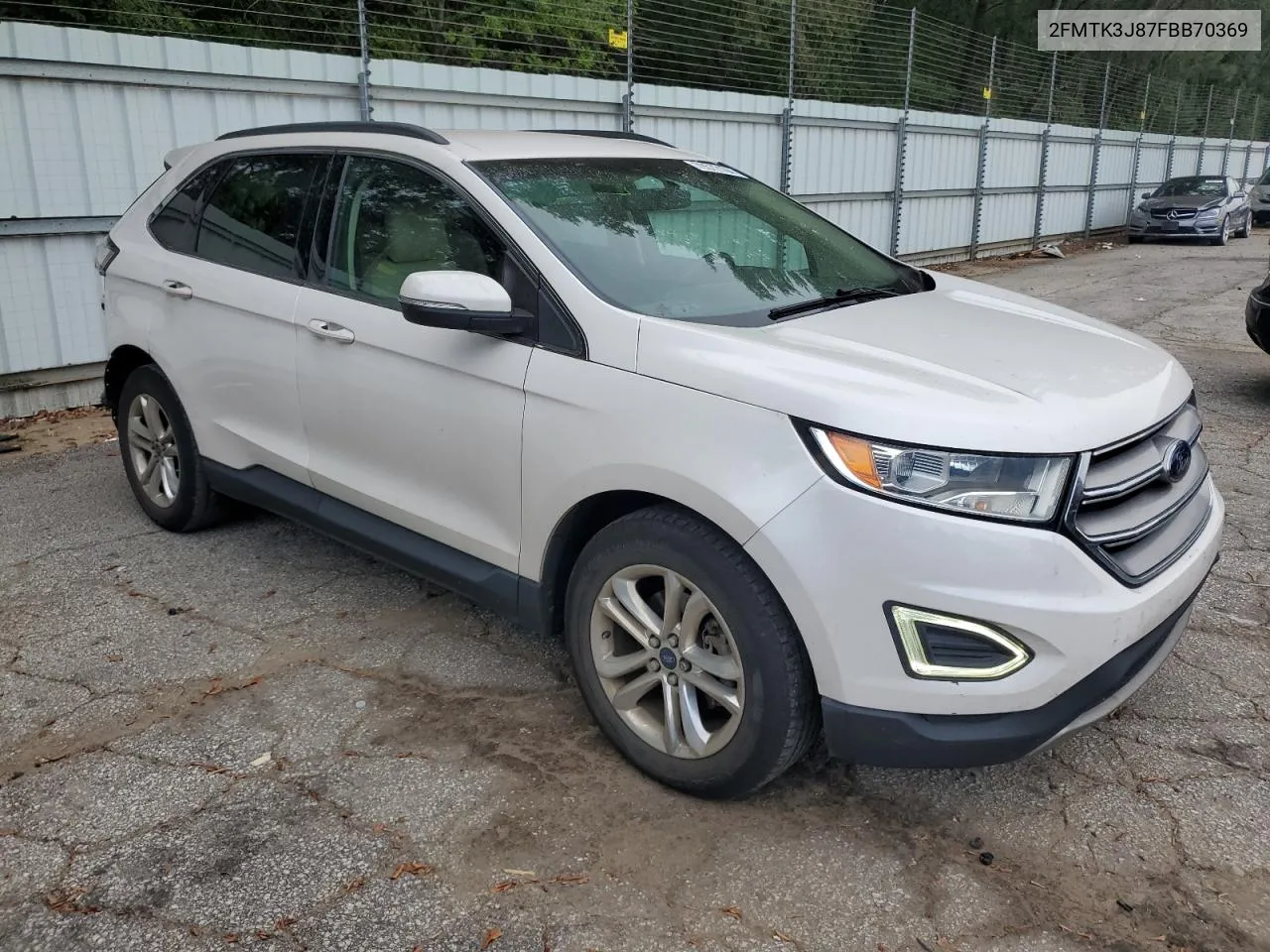 2015 Ford Edge Sel VIN: 2FMTK3J87FBB70369 Lot: 70572104