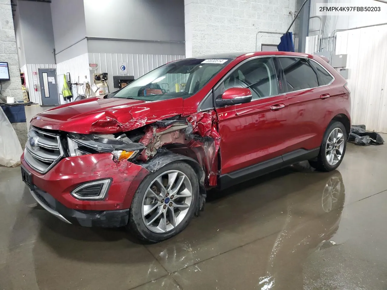 2FMPK4K97FBB50203 2015 Ford Edge Titanium