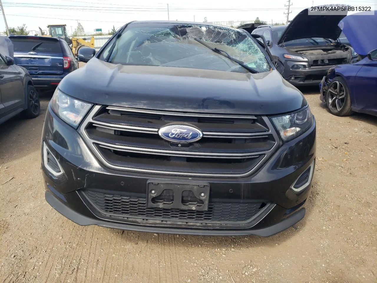 2015 Ford Edge Sport VIN: 2FMPK4AP5FBB15322 Lot: 71072724