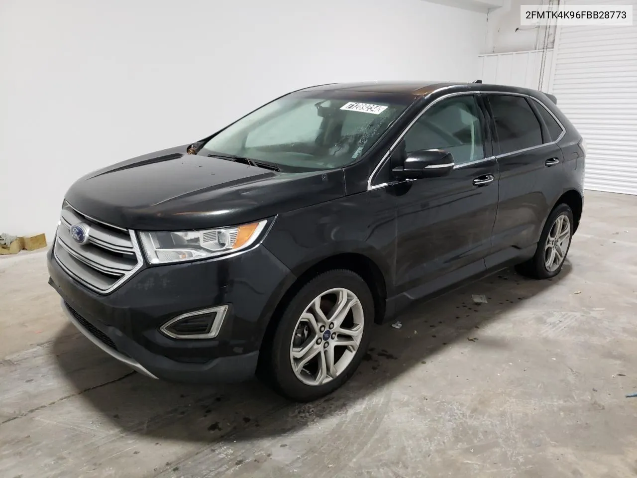 2015 Ford Edge Titanium VIN: 2FMTK4K96FBB28773 Lot: 71289234