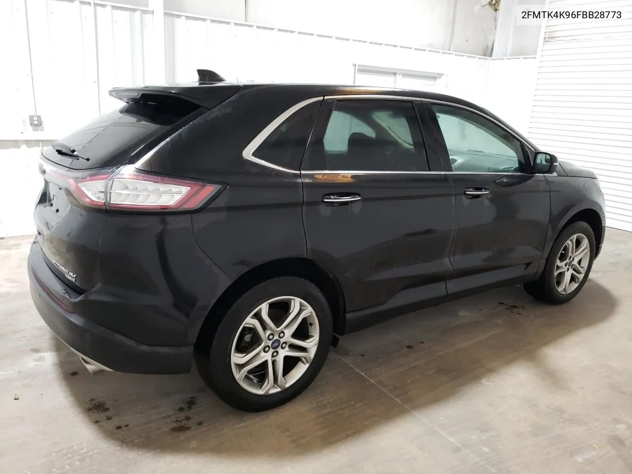 2015 Ford Edge Titanium VIN: 2FMTK4K96FBB28773 Lot: 71289234