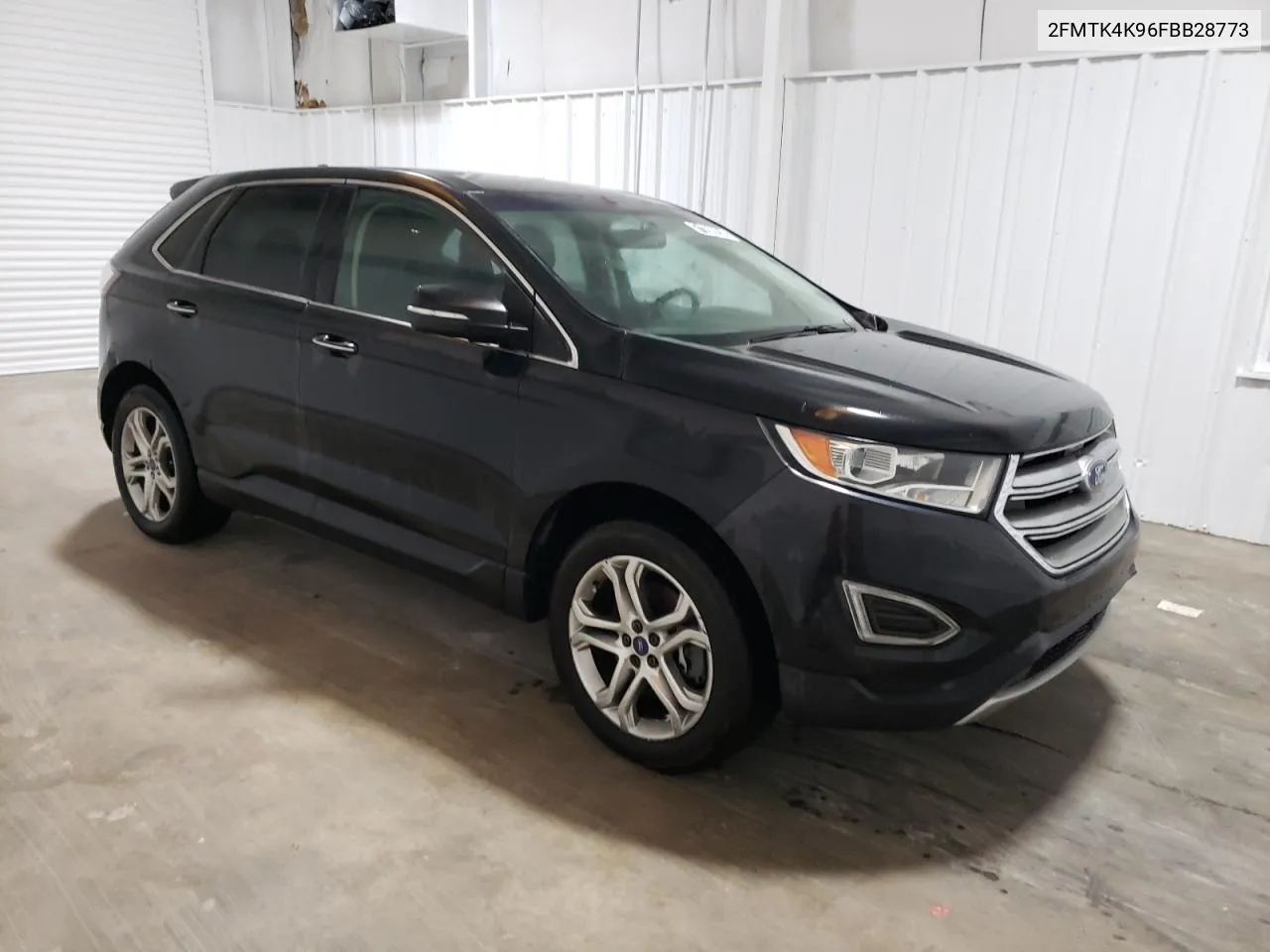 2015 Ford Edge Titanium VIN: 2FMTK4K96FBB28773 Lot: 71289234