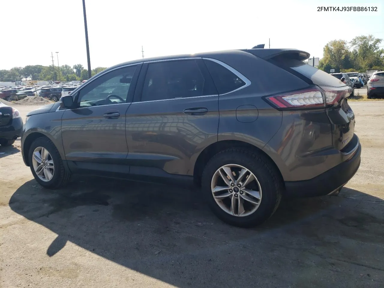 2015 Ford Edge Sel VIN: 2FMTK4J93FBB86132 Lot: 71700784