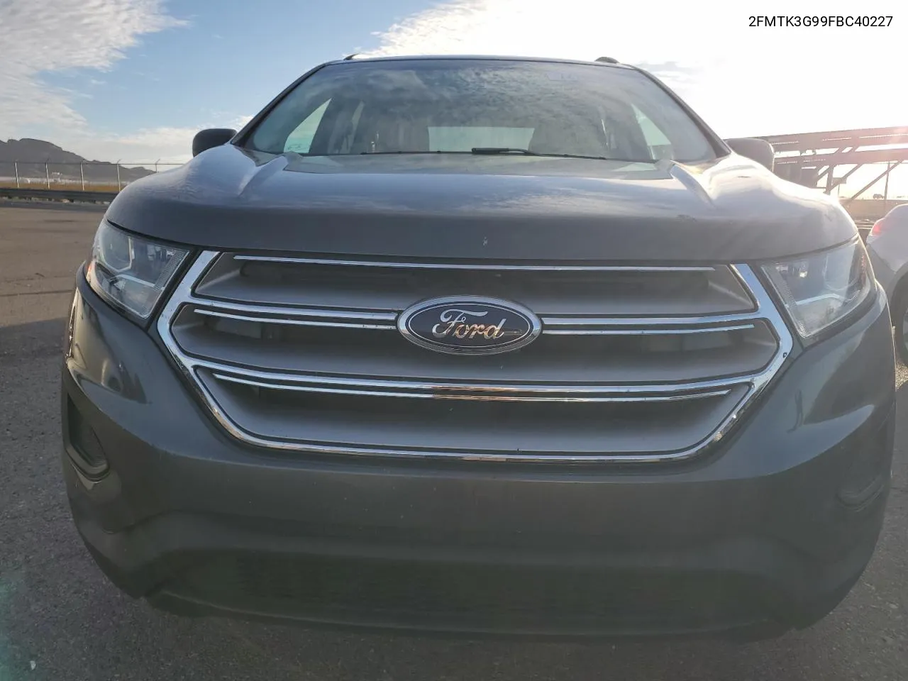 2FMTK3G99FBC40227 2015 Ford Edge Se