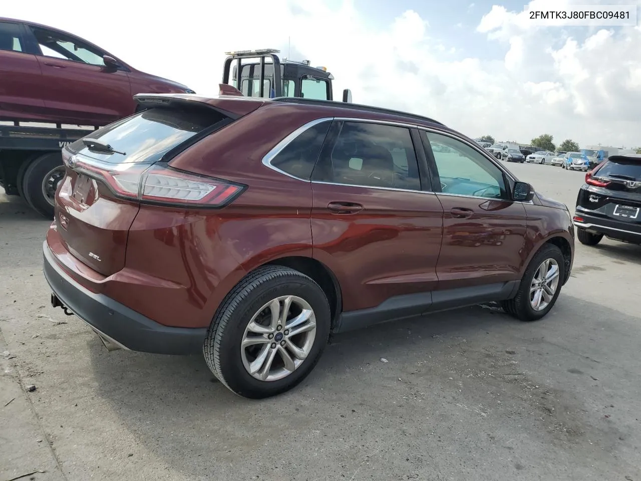 2FMTK3J80FBC09481 2015 Ford Edge Sel