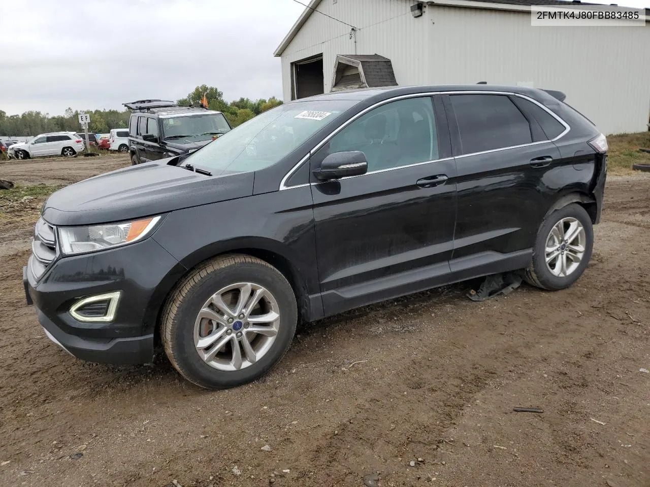 2015 Ford Edge Sel VIN: 2FMTK4J80FBB83485 Lot: 72958304