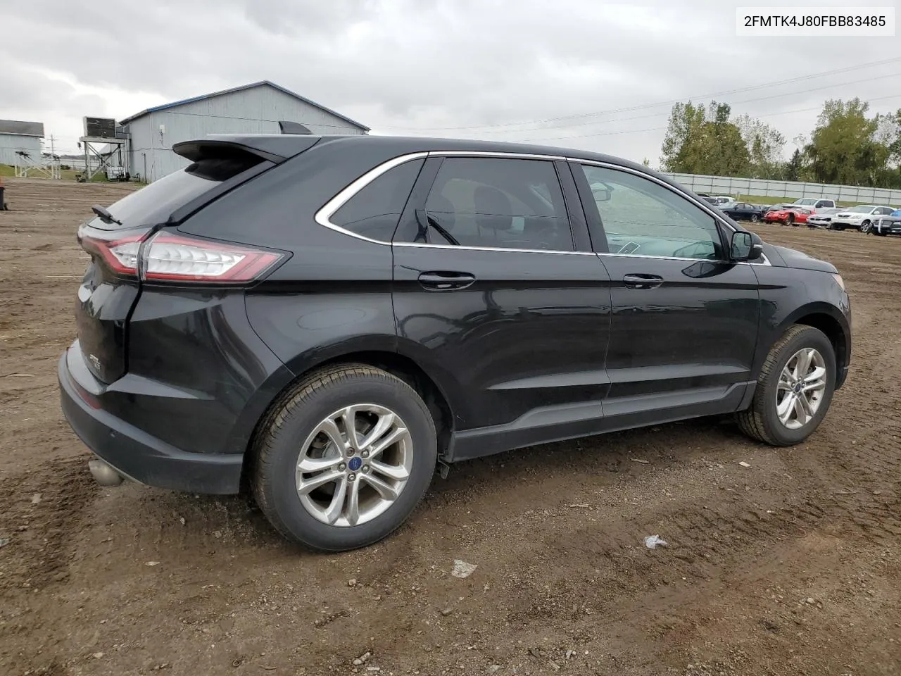 2015 Ford Edge Sel VIN: 2FMTK4J80FBB83485 Lot: 72958304