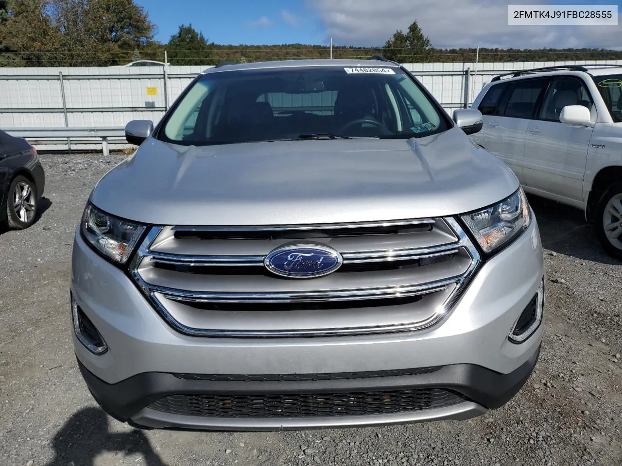 2015 Ford Edge Sel VIN: 2FMTK4J91FBC28555 Lot: 74482854