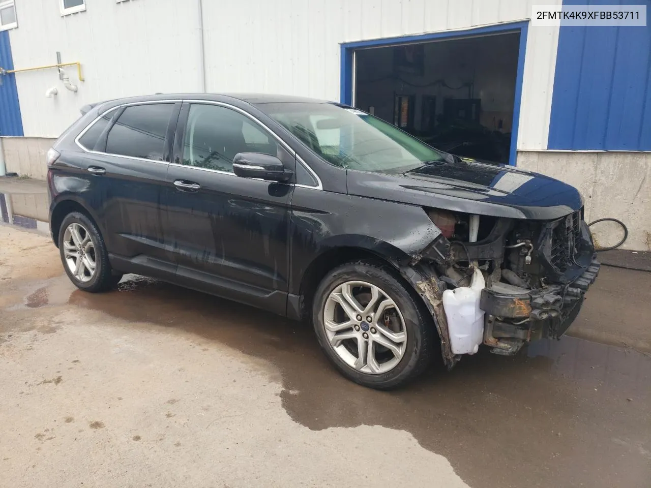 2015 Ford Edge Titanium VIN: 2FMTK4K9XFBB53711 Lot: 74996324