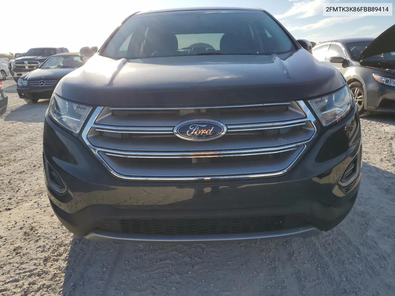 2015 Ford Edge Titanium VIN: 2FMTK3K86FBB89414 Lot: 76250674