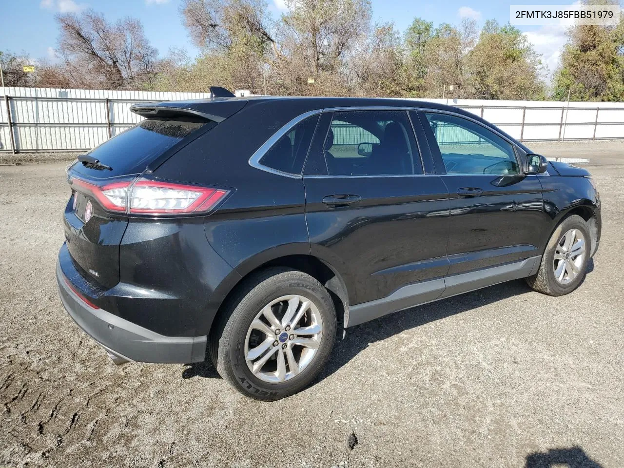 2015 Ford Edge Sel VIN: 2FMTK3J85FBB51979 Lot: 77995774