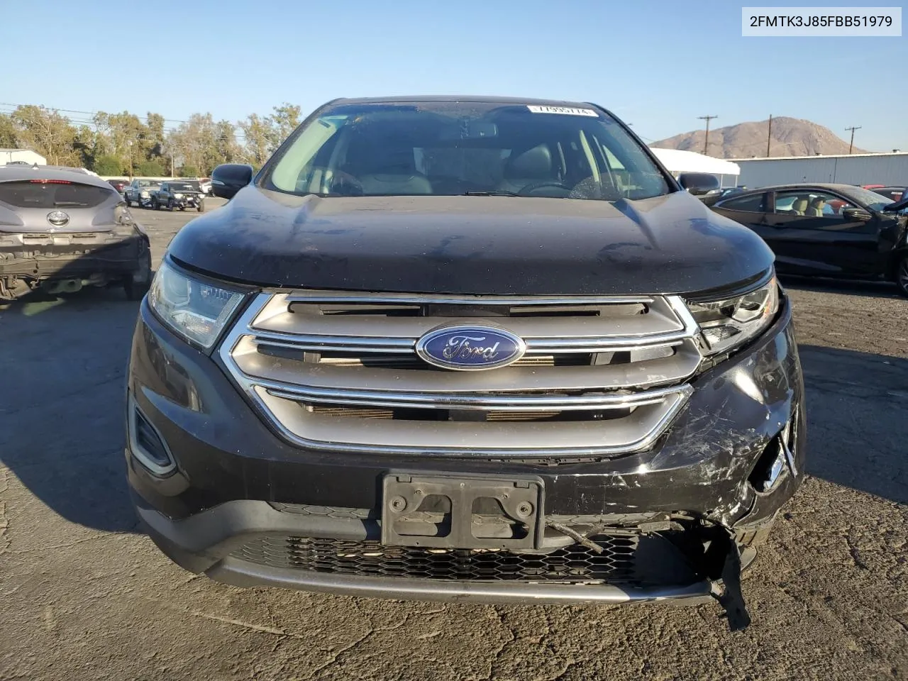 2015 Ford Edge Sel VIN: 2FMTK3J85FBB51979 Lot: 77995774