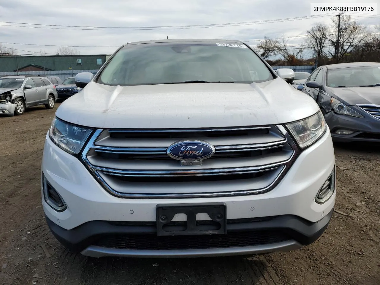 2FMPK4K88FBB19176 2015 Ford Edge Titanium