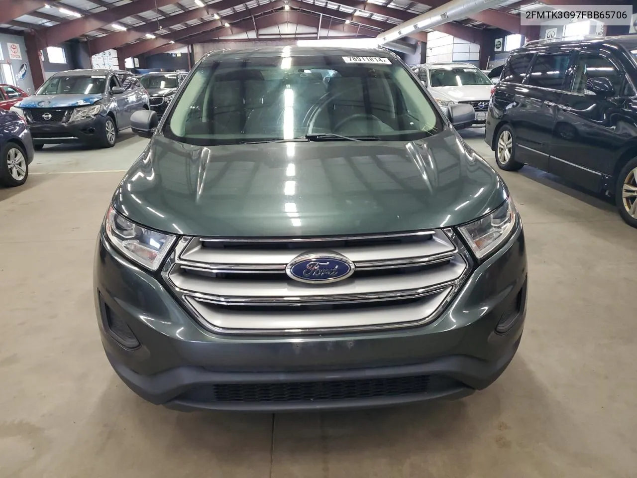 2015 Ford Edge Se VIN: 2FMTK3G97FBB65706 Lot: 78911814