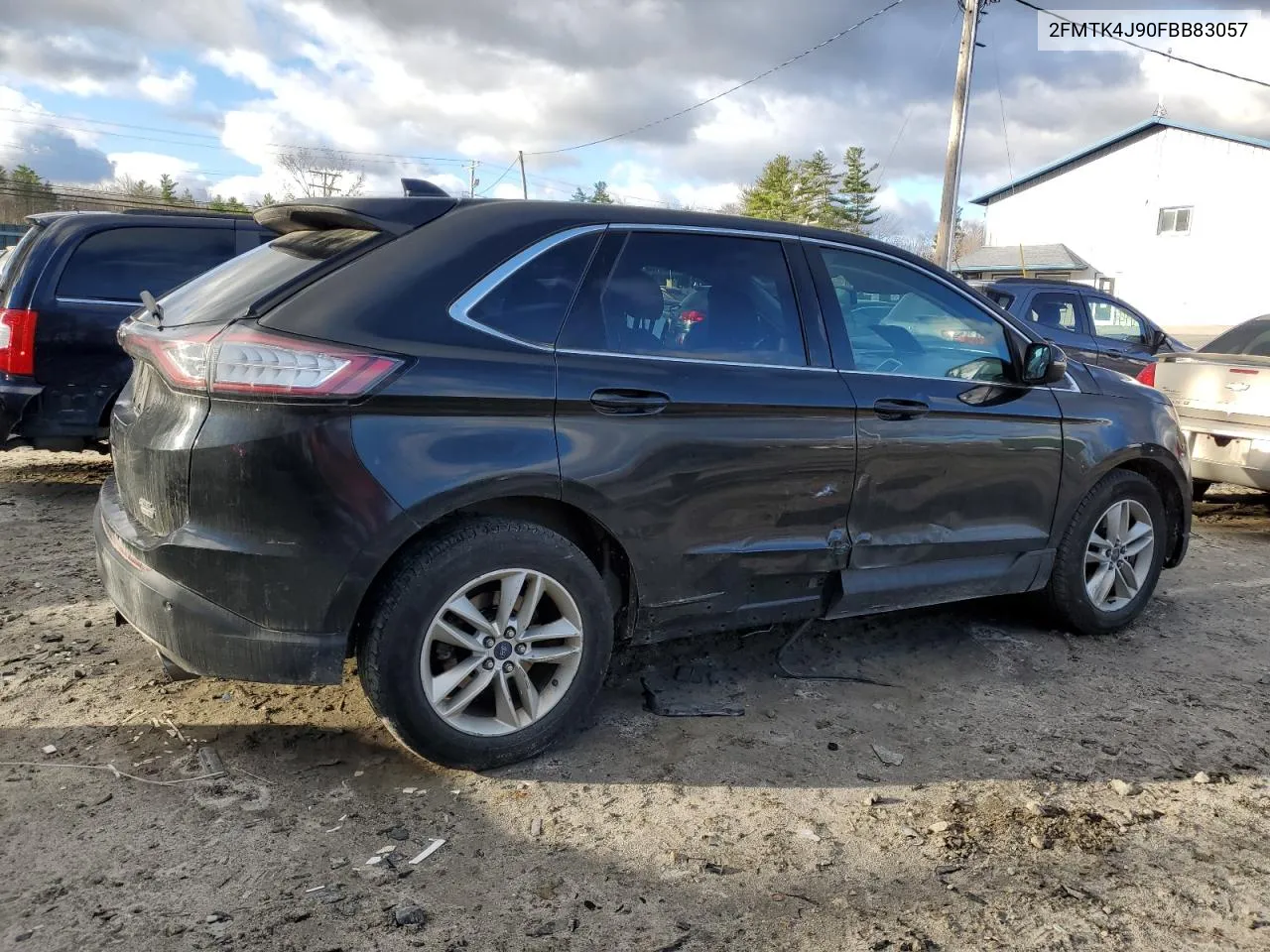 2015 Ford Edge Sel VIN: 2FMTK4J90FBB83057 Lot: 78990704