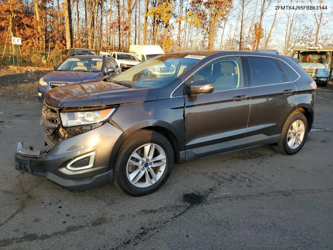 2015 Ford Edge Sel VIN: 2FMTK4J95FBB63144 Lot: 79363724