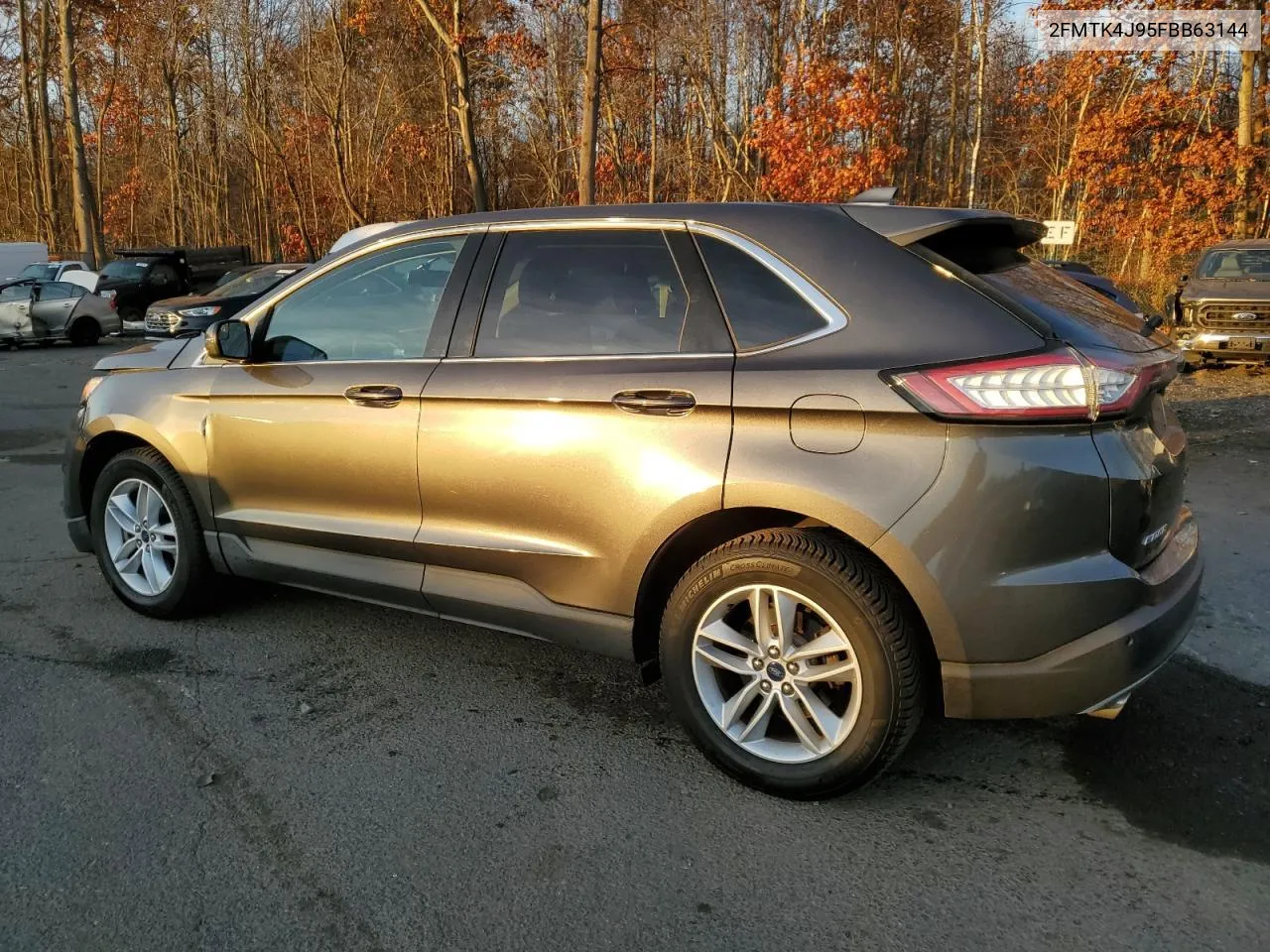 2015 Ford Edge Sel VIN: 2FMTK4J95FBB63144 Lot: 79363724