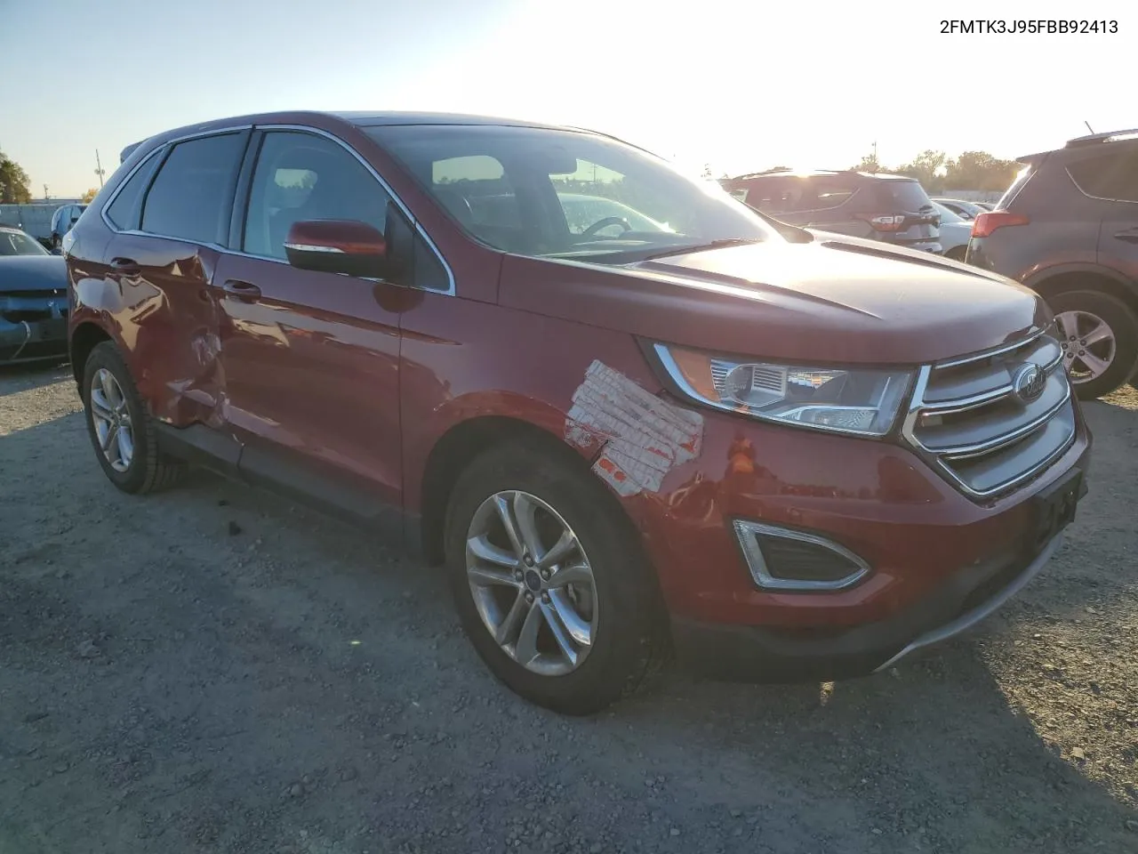 2015 Ford Edge Sel VIN: 2FMTK3J95FBB92413 Lot: 79572704