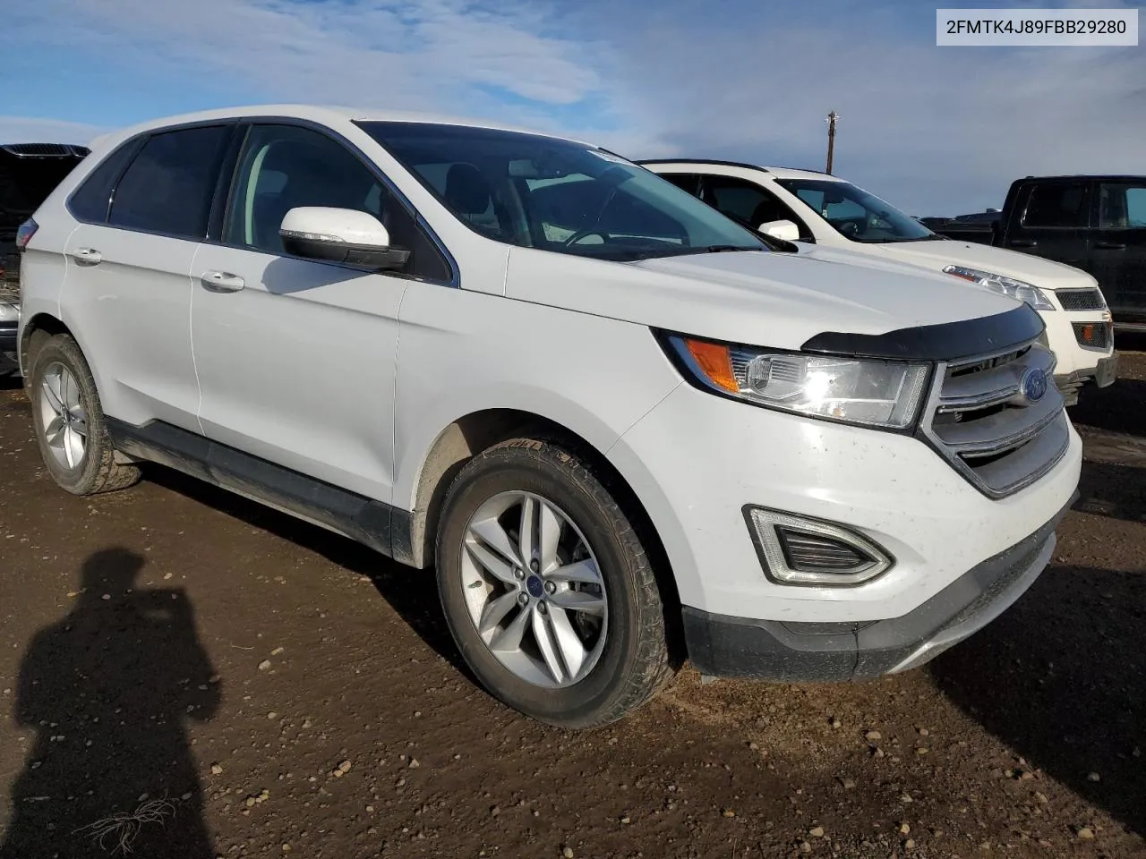 2015 Ford Edge Sel VIN: 2FMTK4J89FBB29280 Lot: 79641744