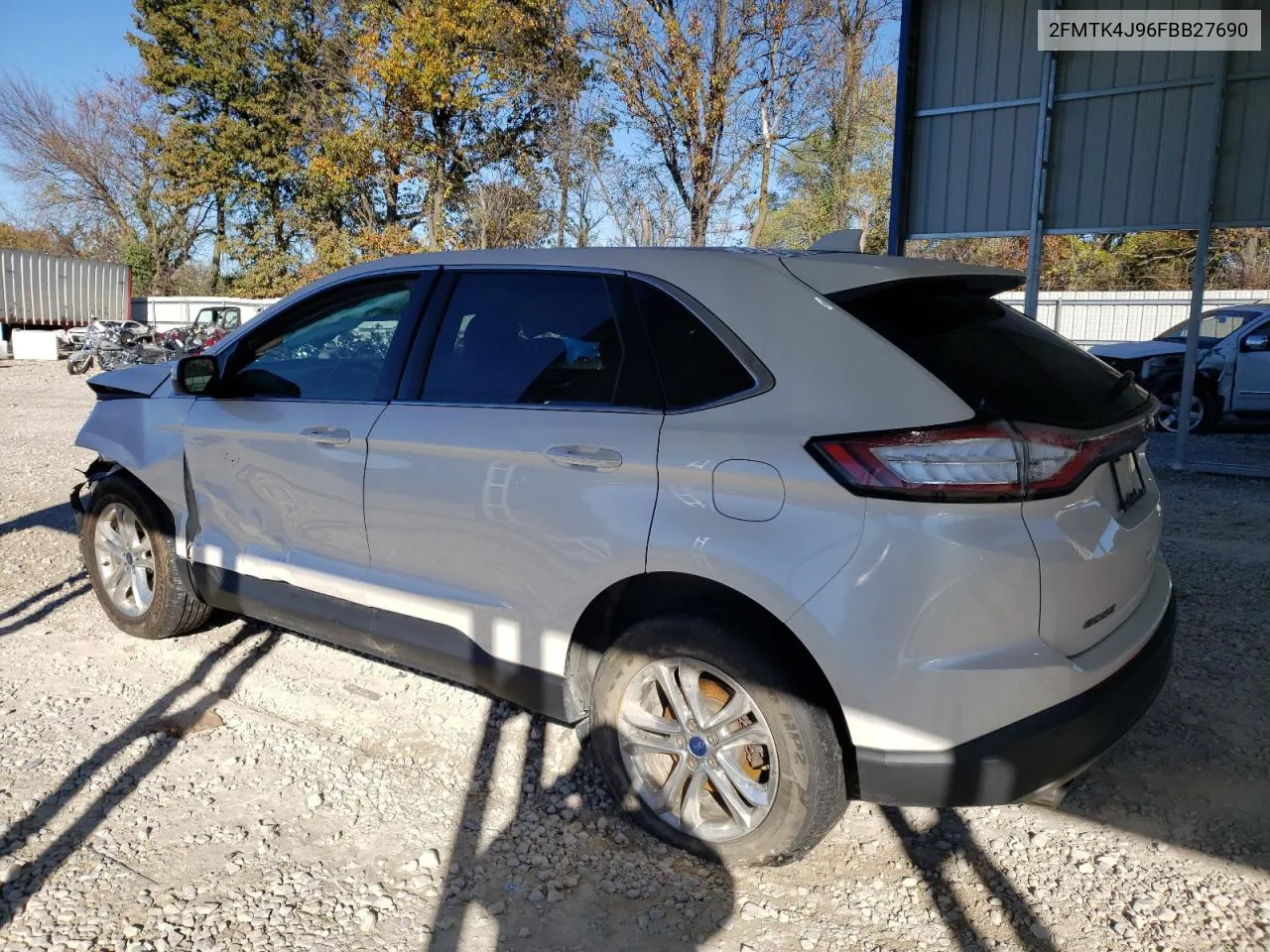 2015 Ford Edge Sel VIN: 2FMTK4J96FBB27690 Lot: 79751484