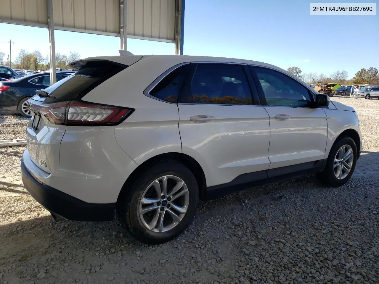 2015 Ford Edge Sel VIN: 2FMTK4J96FBB27690 Lot: 79751484